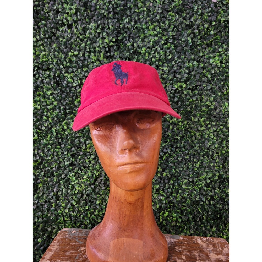 vtg 90s POLO RALPH LAUREN Strapback hat // dad preppy beach lake skater retro